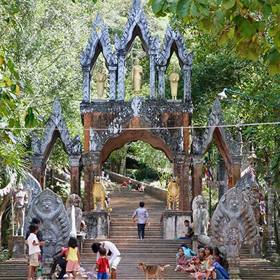 Jungle Temples, Stone Creatures, and Raging Waterfalls - Phnom Kulen National Park - Siem Reap, Cambodia  - The Wise Traveller